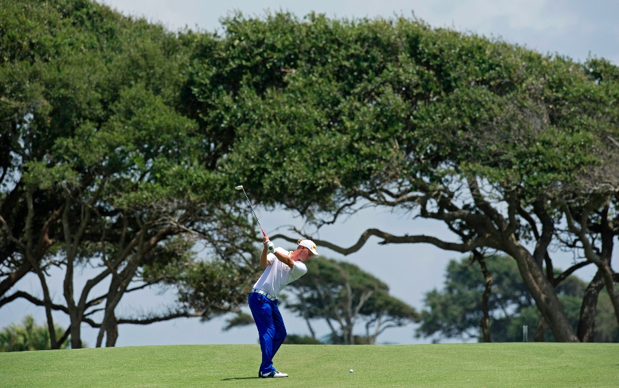 Golf Post - Marcel Siem bei der PGA Championship auf Kiawah Island im August 2012