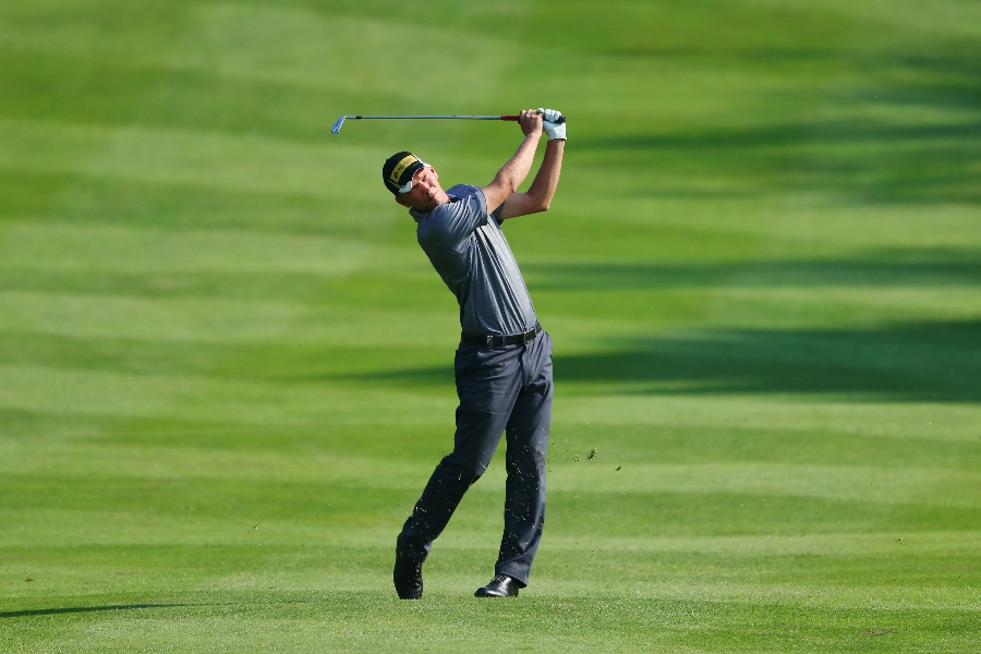 Golf Post - Marcel Siem bei der BMW PGA Championship in Wentworth im Mai 2012