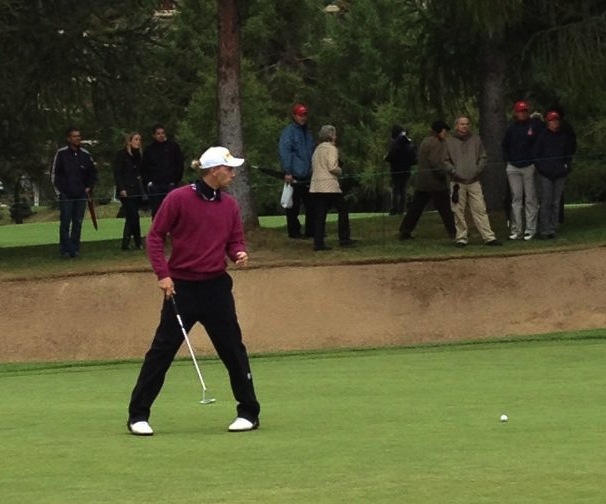 Golf Post - Marcel Siem bei der Omega Masters in der Schweiz im August 2012