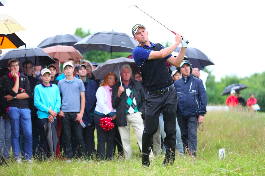 Golf Post - Marcel Siem bei der BMW International Open im Gut Lärchenhof in Köln im Juni 2012