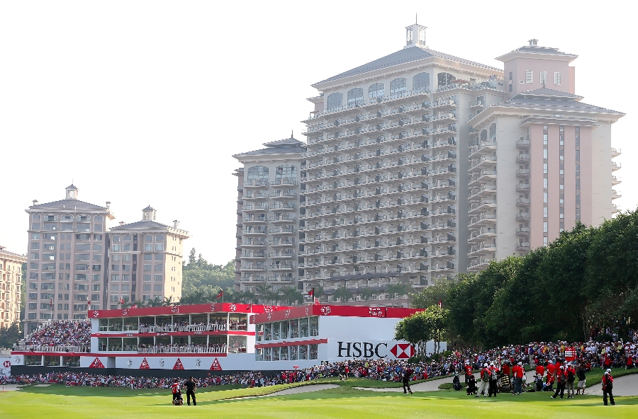 Golf Post - Marcel Siem bei der WGC HSBC Champions in China im November 2012