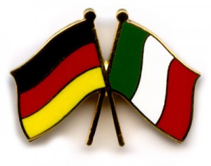 Deutschland Italien Fahne