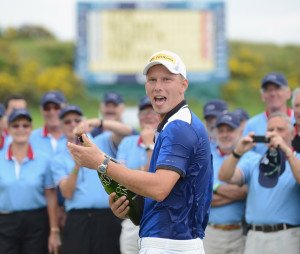 2012 konnte Marcel Siem die Alstom Open de France auf dem Le Golf National in Paris, Frankreich, gewinnen. (Foto: Getty)