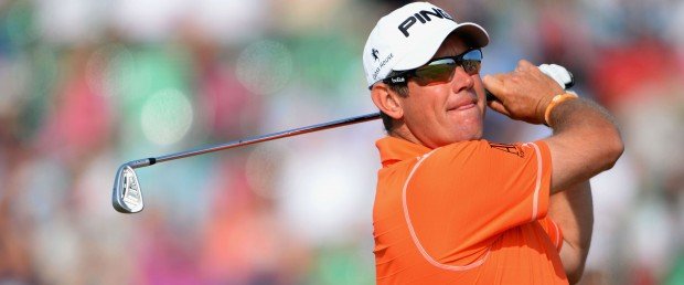 Knapp konnte sich Lee Westwood am Moving Day gegen Konkurrenten Tiger Woods durchsetzen. (Foto: Getty)