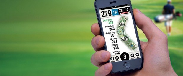 Die PGA TourCaddie App: Sie wertet jede eigene Golfrunde aus, wenn man bereit ist, dafür eine Emailadresse zu hinterlegen. (Foto: TOURCaddie)