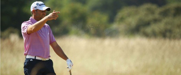 Sergio Garcia spielt am dritten Tag der British Open seine beste Runde (Foto: Getty).