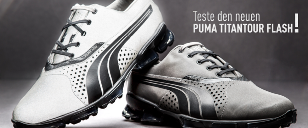 Hier bewerben und Tester des neuen PUMA Titan Tour Flash werden! (Foto: PUMA Golf)