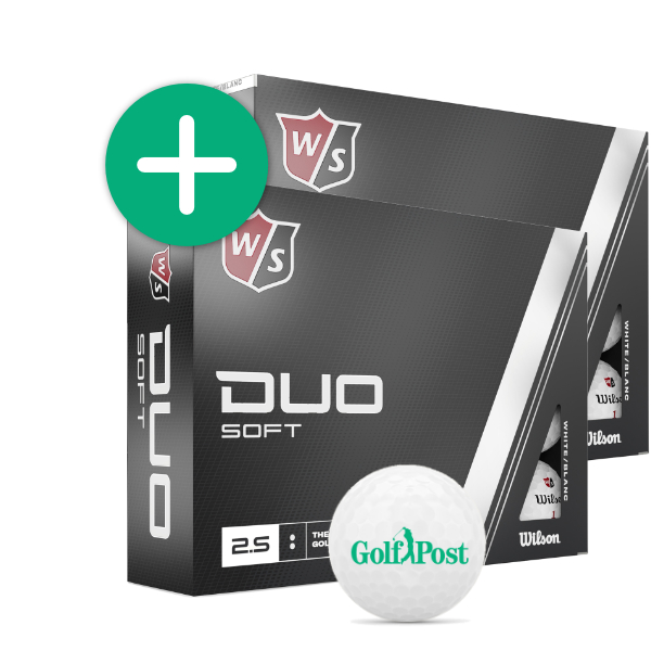 Zwei Dutzend Wilson Staff Duo Soft Bälle