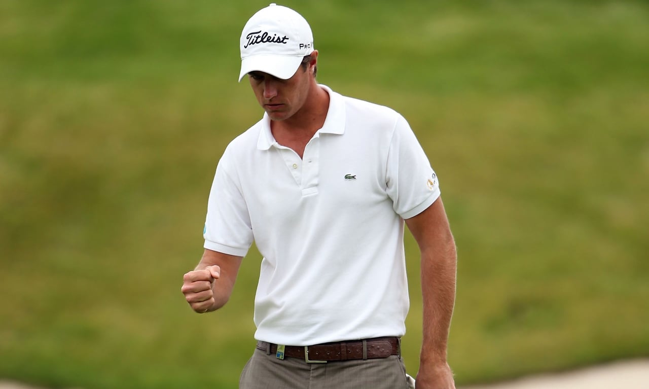 Nicola Colsaerts macht die Faust Nicola Colsaerts macht die Faust