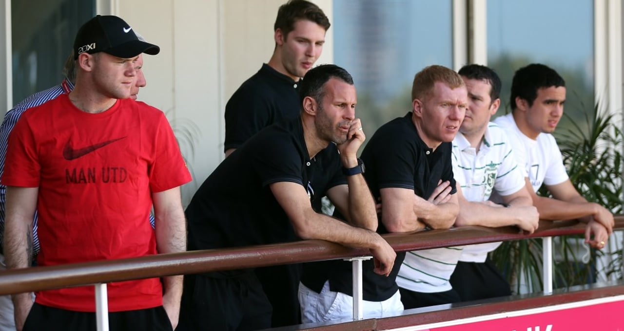 Wayne Rooney in Qatar Wayne Rooney in Qatar