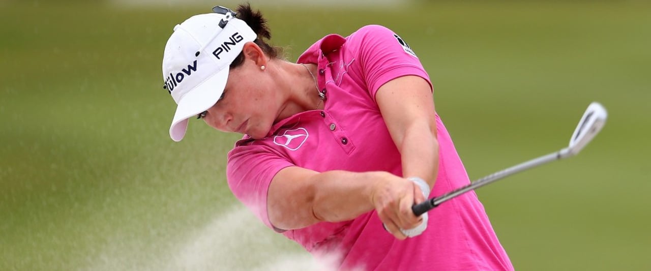 Caroline Masson fällt in der Schlussrunde weit zurück. (Foto: Getty) Caroline Masson fällt in der Schlussrunde weit zurück. (Foto: Getty)