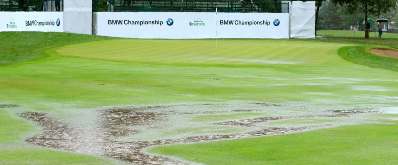 Regen BMW Championship