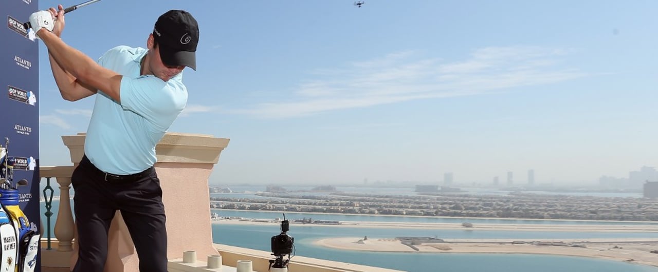 Martin Kaymer bei der DP World Tour Championship Atlantis Golf Challenge Martin Kaymer bei der DP World Tour Championship Atlantis Golf Challenge