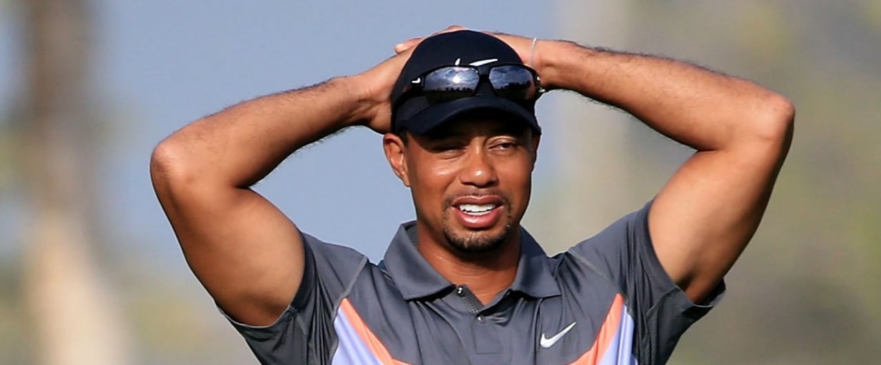 Tiger Woods wird nach Informationen von ESPN.com in Kürze seine Absage der Accenture Match Play Championship verkünden Tiger Woods wird nach Informationen von ESPN.com in Kürze seine Absage der Accenture Match Play Championship verkünden