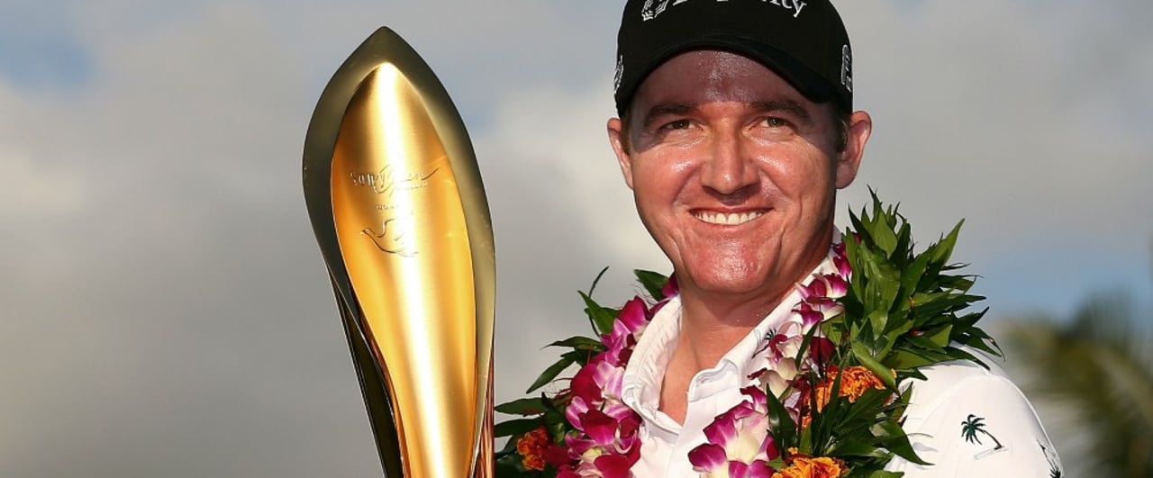 Jimmy Walker sicherte sich mit der besten Runde des Finaltages den Sieg bei der Sony Open auf Hawaii Jimmy Walker sicherte sich mit der besten Runde des Finaltages den Sieg bei der Sony Open auf Hawaii