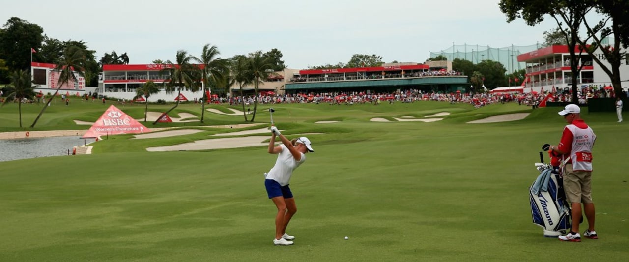 Die HSBC Women's Champions wird auf Sentosa Island, einer Ferieninsel vor Singapur ausgetragen. Stacy Lewis geht dabei als Titelverteidigerin an den Start Die HSBC Women's Champions wird auf Sentosa Island, einer Ferieninsel vor Singapur ausgetragen. Stacy Lewis geht dabei als Titelverteidigerin an den Start
