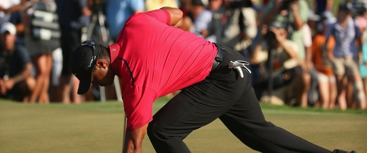 Tiger Woods und der Rücken: Seine Masters-Teilnahme ist weiter fraglich. (Foto: Getty) Tiger Woods und der Rücken: Seine Masters-Teilnahme ist weiter fraglich. (Foto: Getty)