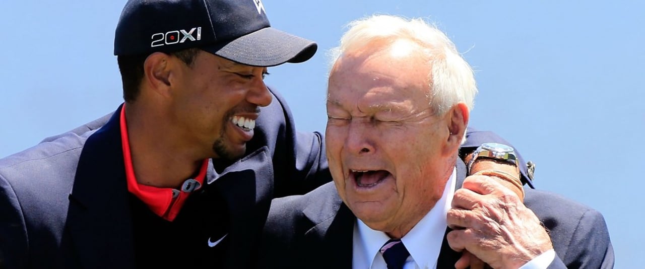 Grund zur Freude hatte Tiger Woods im vergangenen Jahr beim Arnold Palmer Invitational - er kletterte wieder an die Spitze der Weltrangliste Grund zur Freude hatte Tiger Woods im vergangenen Jahr beim Arnold Palmer Invitational - er kletterte wieder an die Spitze der Weltrangliste