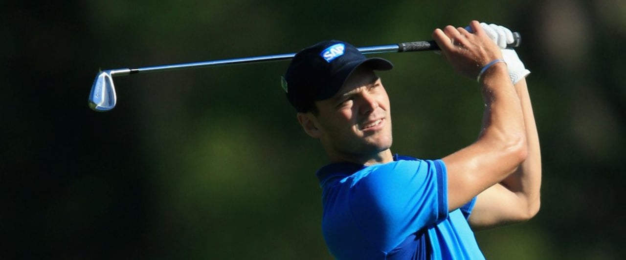 Da gilt es morgen nochmal das Ruder umzureißen - Martin Kaymer spielt eine 75er Auftaktrunde beim Masters in Augusta. (Foto: Getty) Da gilt es morgen nochmal das Ruder umzureißen - Martin Kaymer spielt eine 75er Auftaktrunde beim Masters in Augusta. (Foto: Getty)