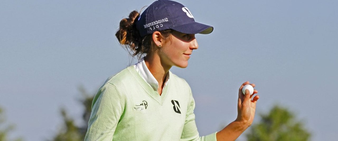 Jennifer Johnson am ersten Tag der Shoprite LPGA Classic an die Spitze. (Foto: Getty)
