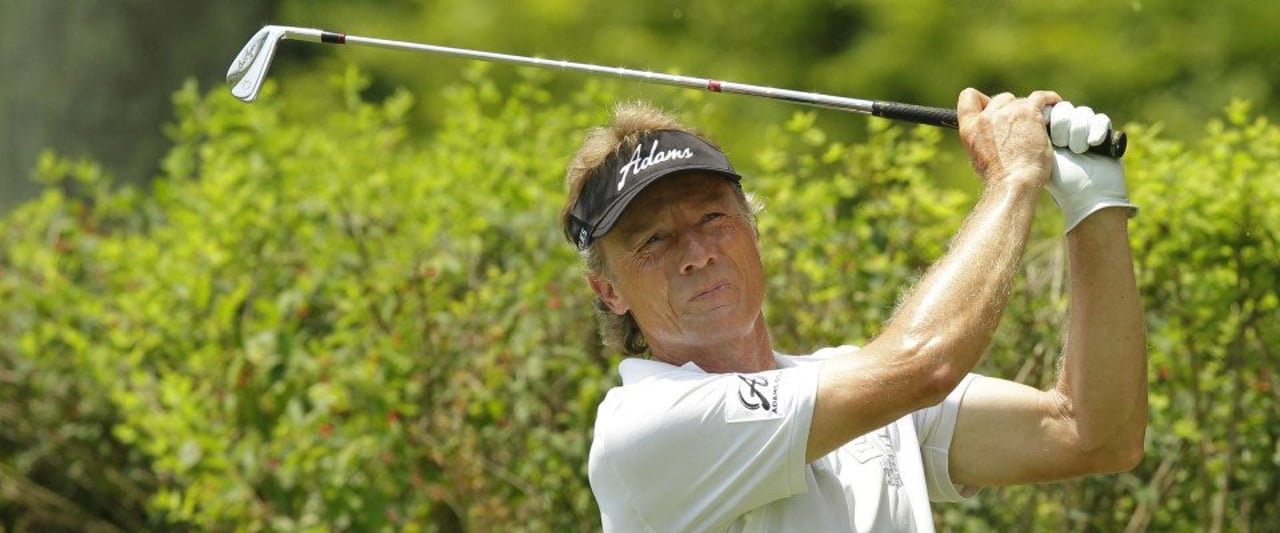 Bernhard Langer bei der Senior Players Championship 2014 Bernhard Langer bei der Senior Players Championship 2014