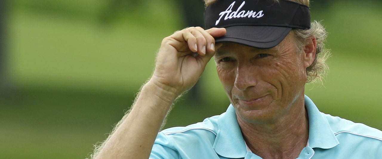 Bernhard Langer konnte seinen dritten Majortitel auf der Champions Tour feiern. Bernhard Langer konnte seinen dritten Majortitel auf der Champions Tour feiern.
