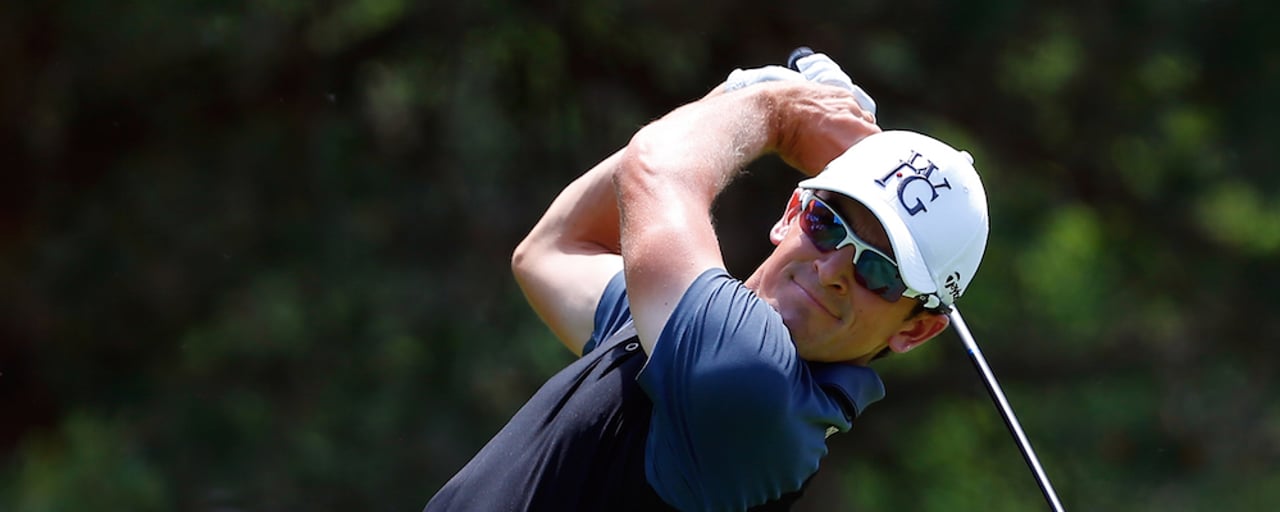 Bei Scott Langley kamen am Finaltag Glück und Pech zusammen (Foto: Getty) Bei Scott Langley kamen am Finaltag Glück und Pech zusammen (Foto: Getty)