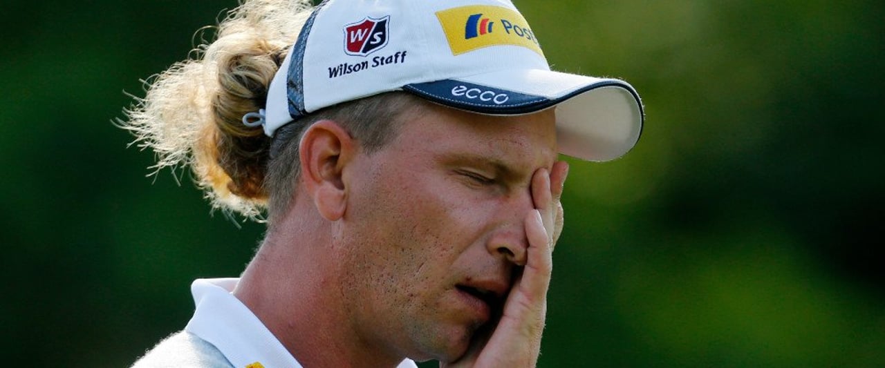 Wie gewonnen, so zerronen - Marcel Siem patz in Runde zwei der Irish Open. (Foto: Getty) Wie gewonnen, so zerronen - Marcel Siem patz in Runde zwei der Irish Open. (Foto: Getty)