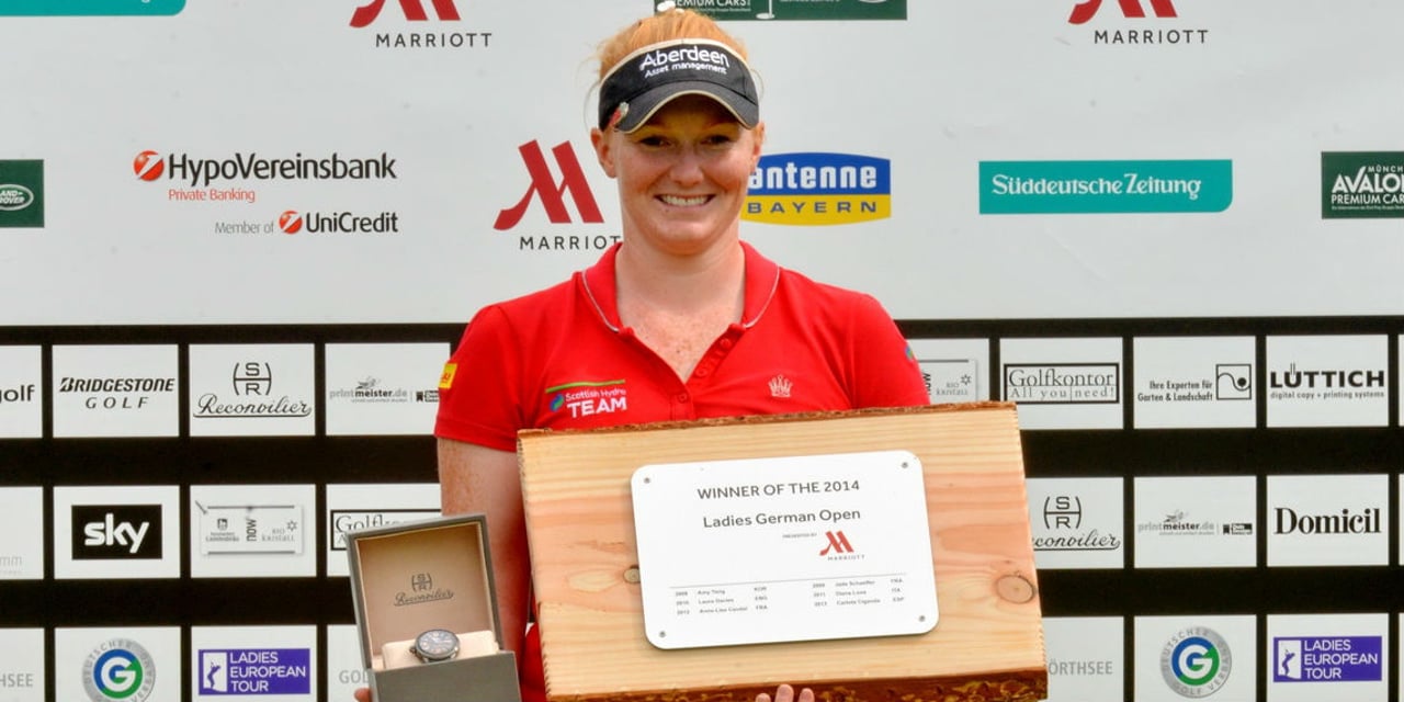 Kylie Walker verspielte einen Vorsprung von sechs Schlägen, behielt im Stechen aber die Nerven. (Foto: Klaus J. Wäschle) Kylie Walker verspielte einen Vorsprung von sechs Schlägen, behielt im Stechen aber die Nerven. (Foto: Klaus J. Wäschle)