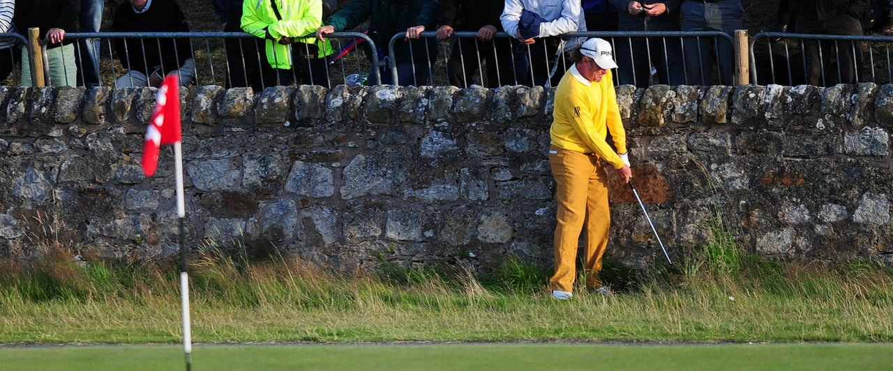 Miguel macht auf Wall-E - der Spanier hat sich mit diesem Schlag verewigt. (Foto: Getty) Miguel macht auf Wall-E - der Spanier hat sich mit diesem Schlag verewigt. (Foto: Getty)