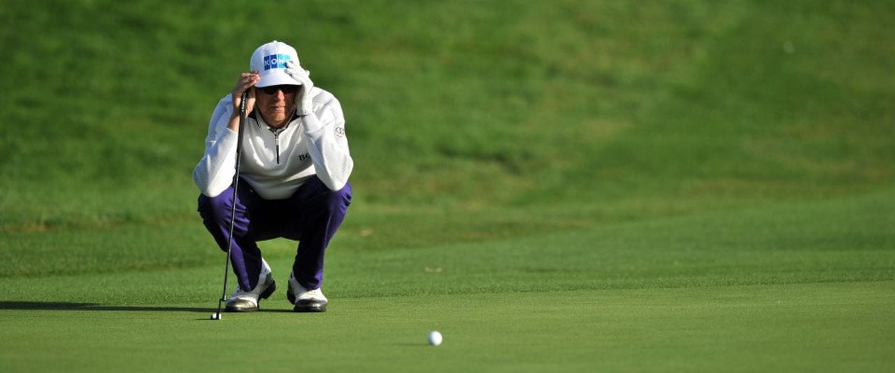 Miko Ilonen setzt sich durch im finnisch-schwedischen Duell und gewinnt damit das Volvo World Match Play. (Foto: Getty Images) Miko Ilonen setzt sich durch im finnisch-schwedischen Duell und gewinnt damit das Volvo World Match Play. (Foto: Getty Images)