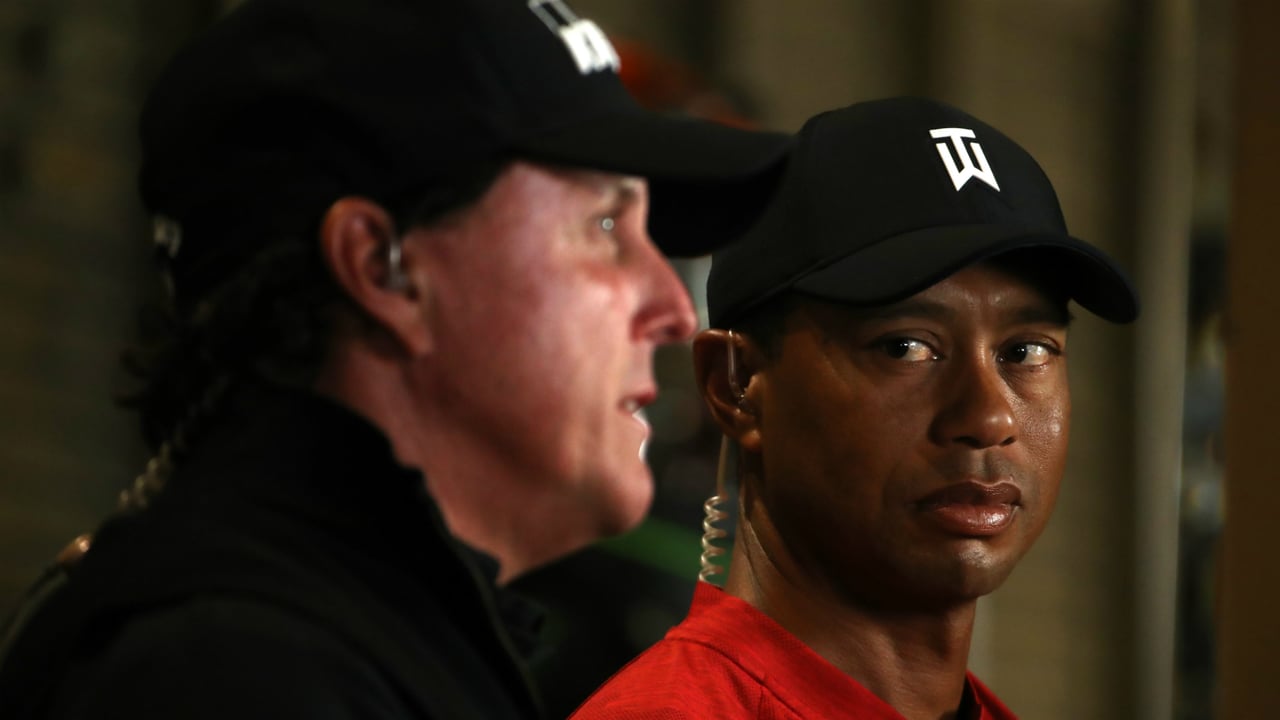 Tiger Woods und Phil Mickelson gehören zu den größten Rivalitäten im Golfsport. (Foto: Getty)