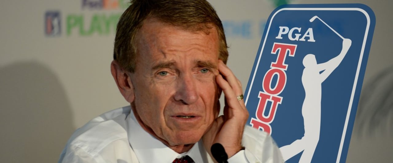 Tim Finchem, Chef der PGA Tour, arbeitet akribisch am Image der Profi-Golf-Tour, mit fragwürdigen Methoden. Tim Finchem, Chef der PGA Tour, arbeitet akribisch am Image der Profi-Golf-Tour, mit fragwürdigen Methoden.