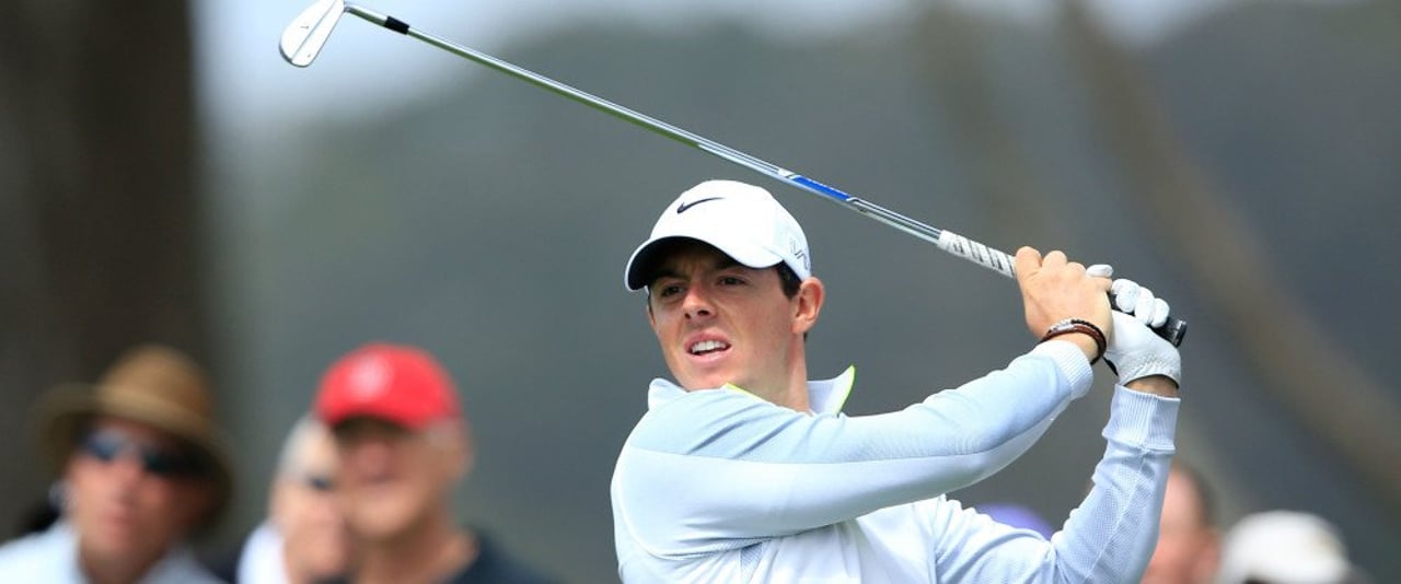 Rory McIlroy ließ von Beginn an nichts anbrennen und marschierte geradeaus ins Viertelfinale der WGC Match Play Championship. (Foto: Getty) Rory McIlroy ließ von Beginn an nichts anbrennen und marschierte geradeaus ins Viertelfinale der WGC Match Play Championship. (Foto: Getty)