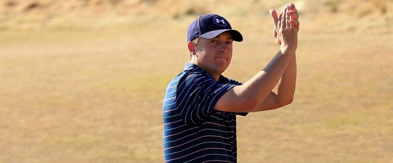 Jordan Spieth gewinnt die US Open 2015 und sichert den zweiten Major-Sieg in Folge. (Foto: Getty) Jordan Spieth gewinnt die US Open 2015 und sichert den zweiten Major-Sieg in Folge. (Foto: Getty)