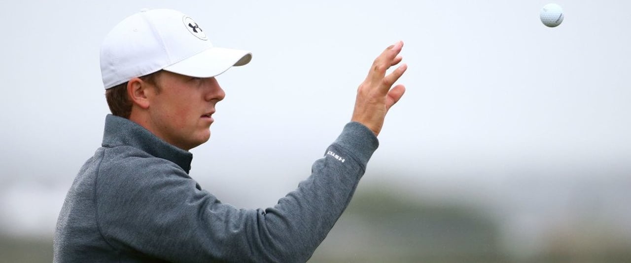 Klasse Auftakt für Jordan Spieth. Die Kollegen meinen: Der Junge hat's drauf. (Foto: Getty) Klasse Auftakt für Jordan Spieth. Die Kollegen meinen: Der Junge hat's drauf. (Foto: Getty)