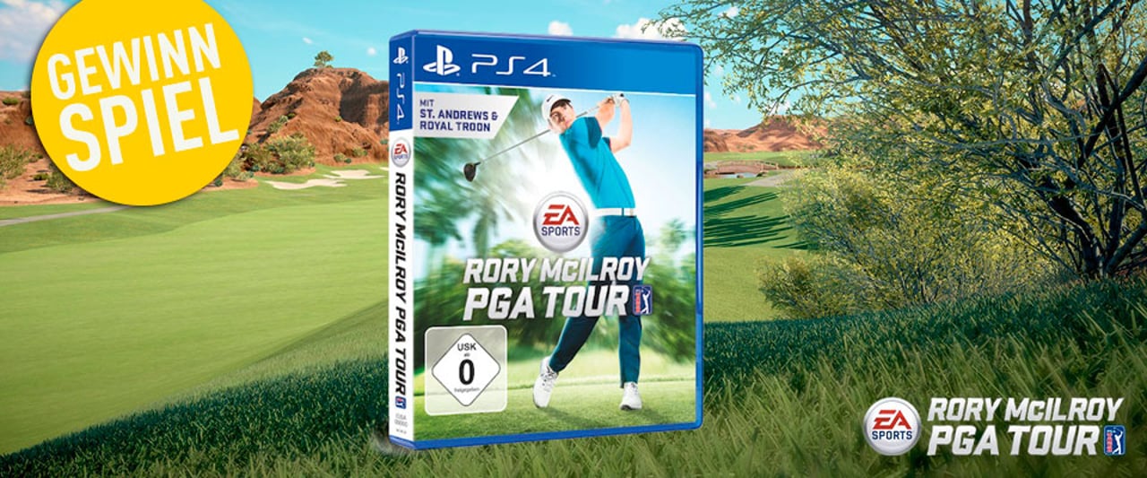 In dieser Woche verlost Golf Post in Kooperation mit EA Sports das neue Rory McIlroy PGA Tour Spiel inkl. einer Playstation 4. (Foto: Golf Post) In dieser Woche verlost Golf Post in Kooperation mit EA Sports das neue Rory McIlroy PGA Tour Spiel inkl. einer Playstation 4. (Foto: Golf Post)
