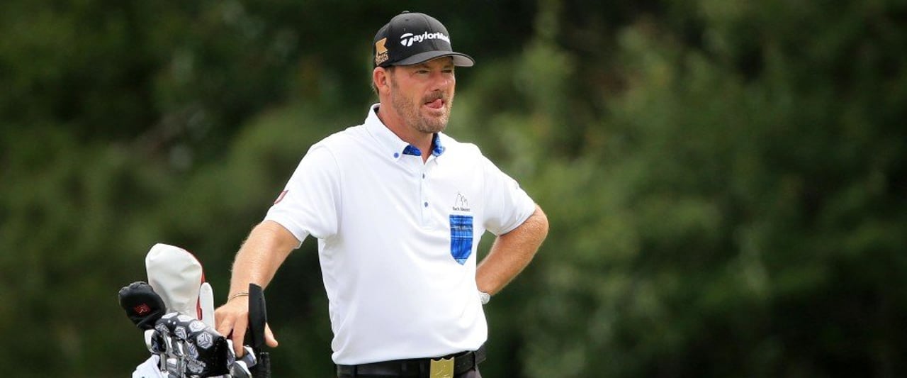 Alex Cejka verpasst bei der Barbasol Championship nach einer Even-Parrunde im Finale den Sprung in die Top-20. (Foto: Getty) Alex Cejka verpasst bei der Barbasol Championship nach einer Even-Parrunde im Finale den Sprung in die Top-20. (Foto: Getty)