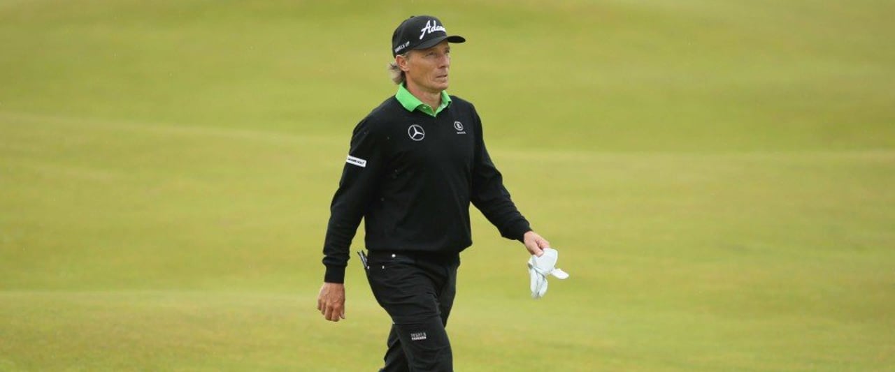 Bernhard Langer beendet die Open Championship in St. Andrews auf T78. (Foto: Getty) Bernhard Langer beendet die Open Championship in St. Andrews auf T78. (Foto: Getty)