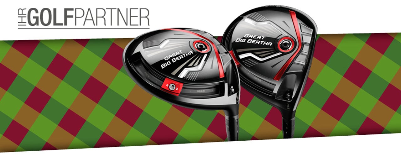 Die Great Big Bertha feiert Ihr Comeback und ist besser als je zuvor! Überzeugen Sie sich von den Qualitäten der neuen Great Big Bertha und kommen Sie in einen der IhrGolfpartner Filialen. (Foto: Golf Post) Die Great Big Bertha feiert Ihr Comeback und ist besser als je zuvor! Überzeugen Sie sich von den Qualitäten der neuen Great Big Bertha und kommen Sie in einen der IhrGolfpartner Filialen. (Foto: Golf Post)