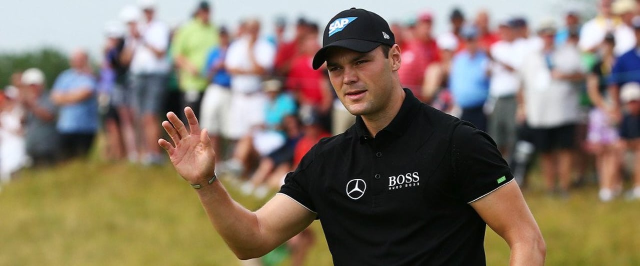 Das war doch mal nach dem Geschmack Martin Kaymers: Guter Auftakt in die PGA Championship für den Deutschen. (Foto: Getty) Das war doch mal nach dem Geschmack Martin Kaymers: Guter Auftakt in die PGA Championship für den Deutschen. (Foto: Getty)
