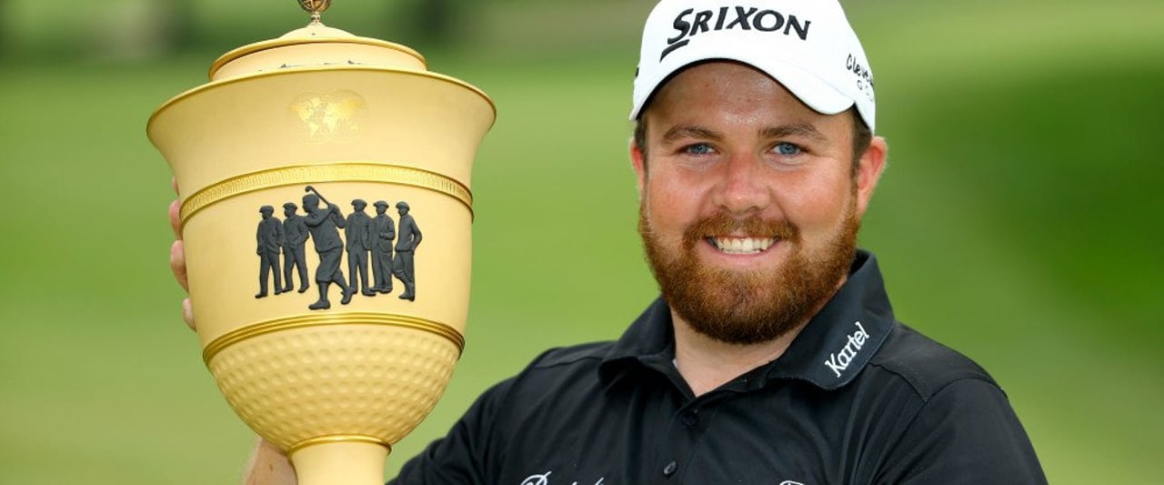 Shane Lowry ist der strahlende Sieger des WGC Bridgestone Invitational. (Foto: Getty) Shane Lowry ist der strahlende Sieger des WGC Bridgestone Invitational. (Foto: Getty)