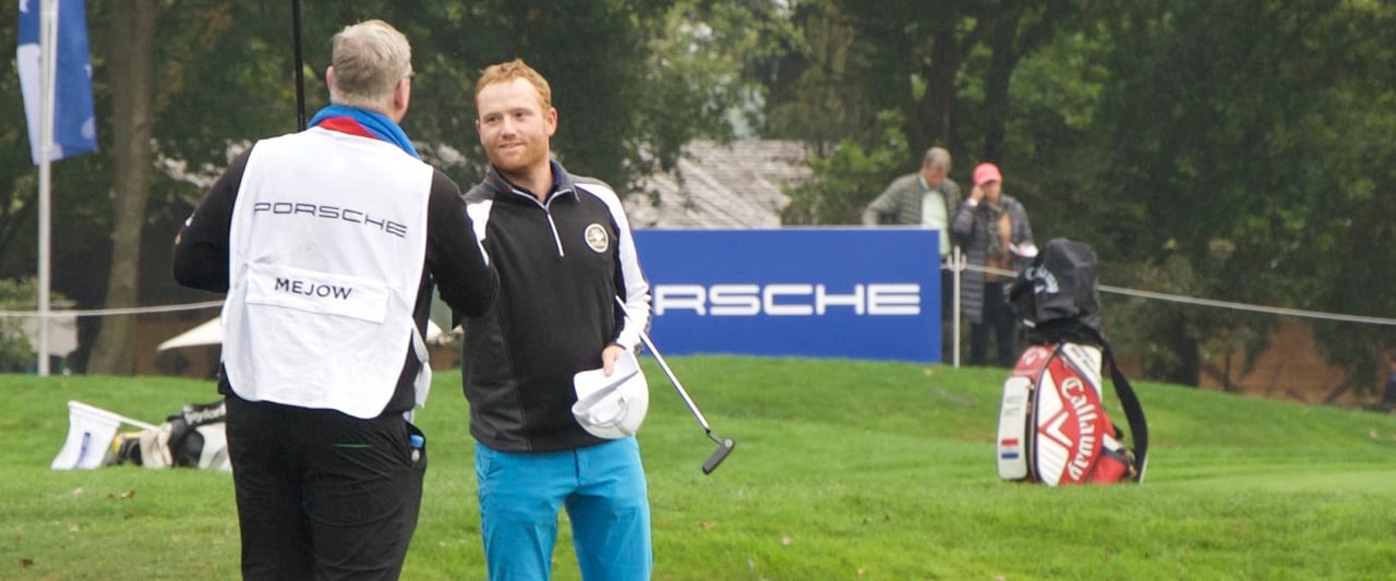 Philipp Mejow schafft bei der European Open in Bad Griesbach einen kleinen persönlichen Erfolg. (Foto: Golf Post) Philipp Mejow schafft bei der European Open in Bad Griesbach einen kleinen persönlichen Erfolg. (Foto: Golf Post)