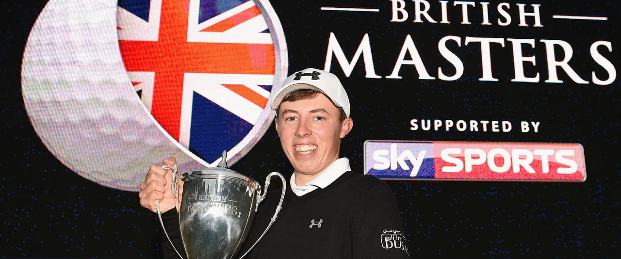Matthew Fitzpatrick hat gut lachen: Er gewinnt das British Masters 2015. (Foto: Getty) Matthew Fitzpatrick hat gut lachen: Er gewinnt das British Masters 2015. (Foto: Getty)