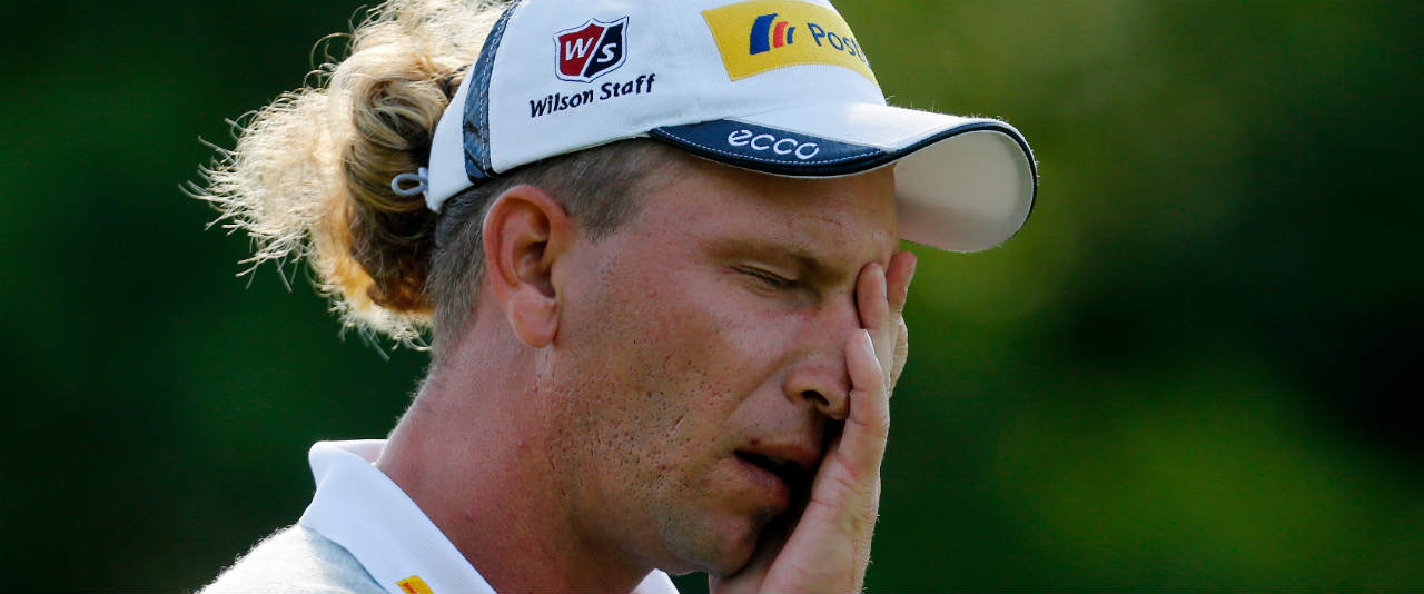 Marcel Siem erlebt beim British Masters 2015 einen rabenschwarzen Tag. Viel besser stehen die anderen Deutschen aber auch nicht dar (Foto: Getty)