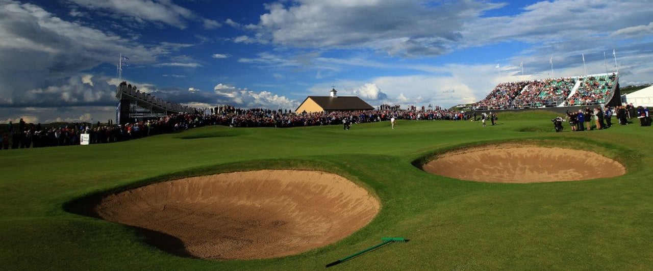 Der Royal Portrush Golf Club trifft schon die ersten Vorbereitungen für die British Open 2019. (Foto: getty) Der Royal Portrush Golf Club trifft schon die ersten Vorbereitungen für die British Open 2019. (Foto: getty)