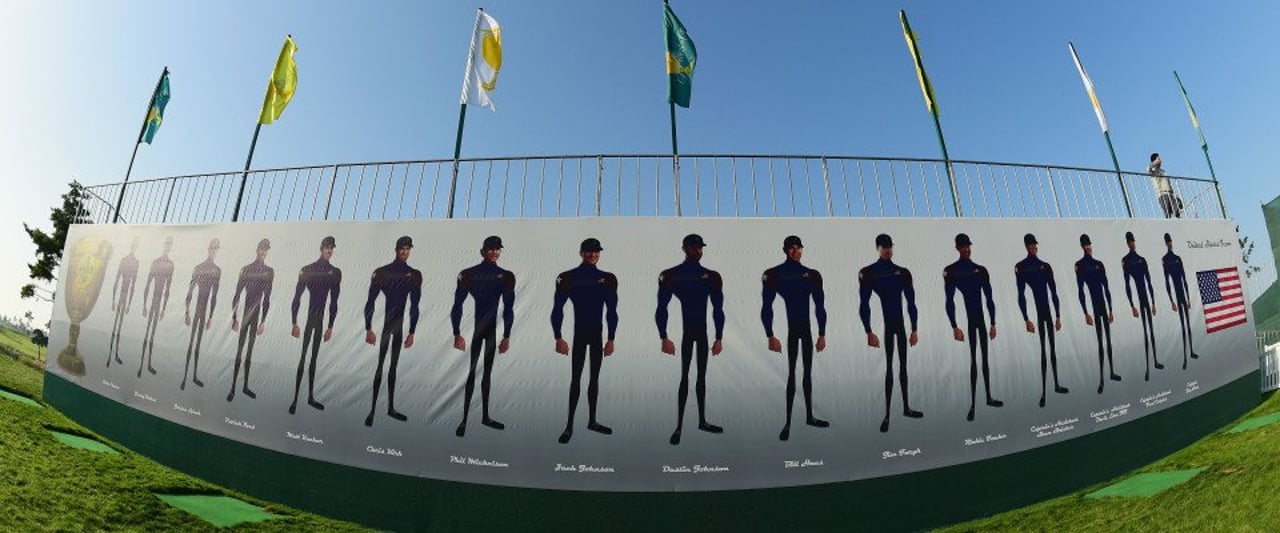 Team USA gegen Team International: Wer gewinnt den Presidents Cup? (Foto: getty). Team USA gegen Team International: Wer gewinnt den Presidents Cup? (Foto: getty).