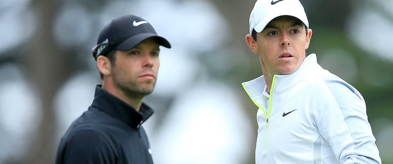 Paul Casey (l.) hat der European Tour bereits den Rücken gekehrt, Rory McIlroy hat nun über diesen Schritt zumindest gesprochen. Paul Casey (l.) hat der European Tour bereits den Rücken gekehrt, Rory McIlroy hat nun über diesen Schritt zumindest gesprochen.