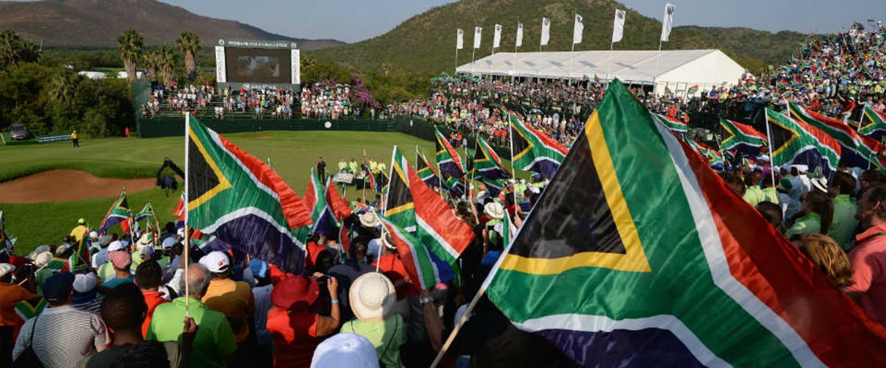 Die Nedbank Golf Challenge wird auf dem Gary Player CC ausgetragen - auch Nelson Mandela war bereits Gast in Sun City, (Foto: Getty) Die Nedbank Golf Challenge wird auf dem Gary Player CC ausgetragen - auch Nelson Mandela war bereits Gast in Sun City, (Foto: Getty)