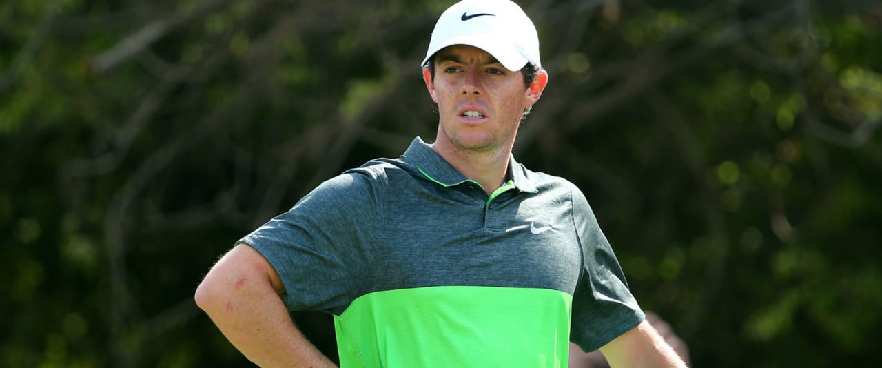 Rory McIlroy und Andy Sullivan gemeinsam am Finaltag der DP World Tour Championship. (Foto: Getty) Rory McIlroy und Andy Sullivan gemeinsam am Finaltag der DP World Tour Championship. (Foto: Getty)